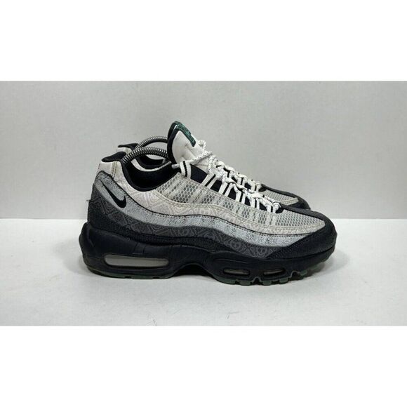 Nike Air Max 95 SE Day Of The Dead Mens Sz 8 Gray White CT1139-001 Sneakers Shoe - Picture 1 of 8
